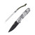 Bear & Son Edge Folding Knife 3" Drop Point Blade Truetimber White Viper