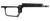 Mdt Sporting Goods Inc 110147BLK Core Bottom Metal Fits Howa 1500 Black
