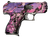 Hi-Point CF380PI CF  380 ACP 8+1, 3.50" Black Steel Barrel, Hydro-Dipped Pink Camo Serrated Steel Slide, Hydro-Dipped Pink Camo Polymer Frame & Grip