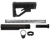 TacFire MAR050B Mil-Spec Buffer Tube  Black Matte AR-15
