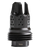 Jk Armament JKMDHDCF14 War Eagle Compensator/Flash Hider Black Nitride Stainless Steel 1/2"x28 Threads 9mm