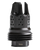Jk Armament JKMDHDCF14 War Eagle Compensator/Flash Hider Black Nitride Stainless Steel 1/2"x28 Threads 9mm