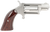 North American Arms 22MSGBG Mini-Revolver  Sports South Exclusive 22 WMR 5 Shot 1.13" Stainless Steel Barrel, Frame & Cylinder, Wood Boot Grip, Exposed Hammer