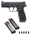 SIG 365XCA9MSVKIT       P365 9MM 3.7 17R OR MS BLK