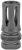 Dead Air DA121 Xeno Flash Hider Black Nitride 4140 Steel with 1/2"-28 tpi Threads, 2.16" OAL & .99" Diameter