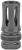 Dead Air DA121 Xeno Flash Hider Black Nitride 4140 Steel with 1/2"-28 tpi Threads, 2.16" OAL & .99" Diameter