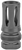 Dead Air DA121 Xeno Flash Hider Black Nitride 4140 Steel with 1/2"-28 tpi Threads, 2.16" OAL & .99" Diameter