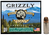 Grizzly Ammo GC9MM19mm Luger 115gr Jacketed Hollow Point 20 Per Box/10 Case