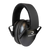 Radians LSO100CS Lowset Muff Polymer 21 dB Over the Head Black Adult 1 Pair
