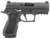Sig Sauer 320XC9BXR3PR210 P320 XCompact 9mm Luger 10+1 3.60" Carbon Steel Barrel, Black Nitron Optic Ready/Serrated SS Slide, Black Stainless Steel Frame w/Picatinny Rail, Black XCompact Polymer Grips