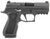 Sig Sauer 320XC9BXR3PR210 P320 XCompact 9mm Luger 10+1 3.60" Carbon Steel Barrel, Black Nitron Optic Ready/Serrated SS Slide, Black Stainless Steel Frame w/Picatinny Rail, Black XCompact Polymer Grips