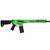 Shark Coast Tactical "Anime- Green" Rifle 5.56mm 10rd Magazine 16" Barrel 15" MLOK Handguard California Compliant