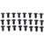 24 PACK H/H BLUE SCREWS