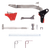 Timney Triggers ALPHAGLOCK34UBKBLACK Alpha Competition  9mm/40 S&W Red Fits Glock Gen 3-4
