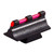 .375'' FIBER OPTIC 375M FRONT SIGHT  STEEL RED