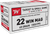 Winchester Ammo USA22M USA Dynapoint 22WMR 45gr Copper Plated Hollow Point 50 Per Box/40 Case