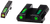 HiViz GLN521 LiteWave H3 Fiber-Optic Sight Set Green Fiber Optic/Orange Outline w/ Litepipes Green Fits Glock 42, 43, 43X, 48
