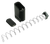 Shield Arms SAS15ME10BLK Magazine Extension  Extended 10rd Compatible w/ Shield Arms S15 Magazine Black Anodized Aluminum