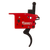 Timney Triggers 307 Featherweight Deluxe  Black/Red Curved Trigger 3 lbs Draw Weight Fits Mosin-Nagant