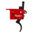 Timney Triggers 307 Featherweight Deluxe  Black/Red Curved Trigger 3 lbs Draw Weight Fits Mosin-Nagant