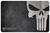 TekMat TEKR17PUNISHER Punisher Grunge Cleaning Mat Black/White Rubber 11"x17" Punisher Skull