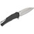 Smith & Wesson Oasis Carabiner Folding Knife 3" Drop Point Blade Black
