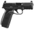 FN 66101389 545 MRD Full Size 45 ACP 10+1 4.10" Black Target Crown Steel Barrel, Black PVD Optic Cut/Serrated Steel Slide & Polymer Frame w/Picatinny Rail, Ambidextrous