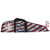 KSA CRICKETT PADDED CASE USA FLAG W/WHITE LOGO