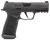 Sig Sauer 365XCA9TACOPS P365-XMACRO TACOPS Compact 9mm Luger 17+1 3.70" Black Barrel, Black Nitron Optic Ready/Serrated Slide, Black Polymer Frame w/Picatinny Rail, Black XMACRO Polymer Grips