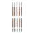 22 CALIBER DOUBLE-TUFF BRONZE RIMFIRE RIFLE BRUSH 12/PACK