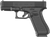Glock PV4550201 G45 V Crossover 9mm Luger 10+1 4.02" Black GMB Barrel, Black nDLC Steel Serrated Slide, Black Polymer Frame w/Accessory Rail, Textured polymer Grip, Ambidextrous