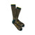 LaCrosse Men's Merino Midweight Sock Crew OD Green M