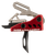 Rise Armament RA535BLKARP RA-535 Advanced Performance Single-Stage Straight with 3.50 lbs Draw Weight, Red Housing & Black Trigger for AR-Platform, Includes Pins
