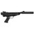 Hatsan SuperCharger QE Air Pistol - .177 Cal Black Syn 800 fps