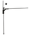 Hunters Specialties HSSTR07034 Dual Position Strut Stake Turkey Species Black Fiberglass/Plastic