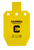 Caldwell 1116697 C  Yellow Powder Coat AR500 Steel 10" L x 6.1" W x 0.4" D 33% Hanging