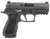 Sig Sauer 320XC9BXR3PR2 P320 XCompact 9mm Luger 15+1 3.60" Carbon Steel Barrel, Black Nitron Optic Ready/Serrated SS Slide, Black Stainless Steel Frame w/Picatinny Rail, Black XCompact Polymer Grips