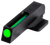 TruGlo TG131AT1Y TFO  Green/Tritium/Fiber Optic Front Sight-Yellow/Tritium/Fiber Optic Rear Sight Kahr Arms K/MK/P