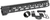 MIDWEST INDUSTRIES INC MICRM14 M-Series AR-15 6061 Aluminum Black Hard Coat Anodized 14"