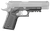 Recover Tactical CC3H04 Grip & Rail System  Gray Polymer Picatinny for Standard Frame 1911