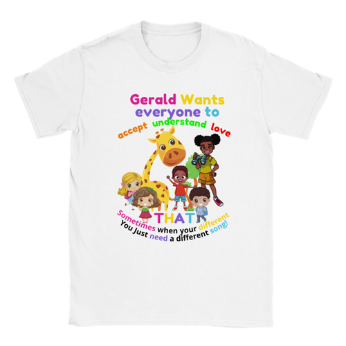 Gerald and Friends Kids T-shirt