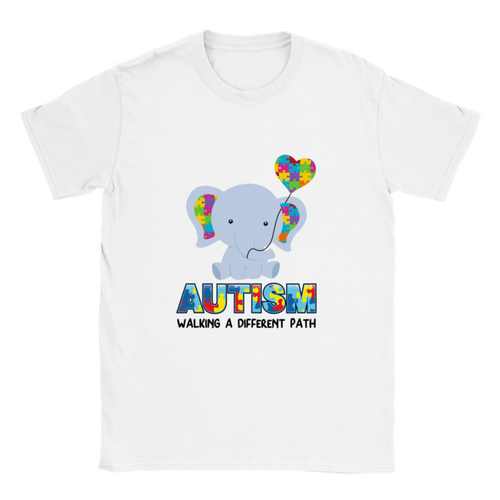 Cute elephant Kids Crewneck T-shirt