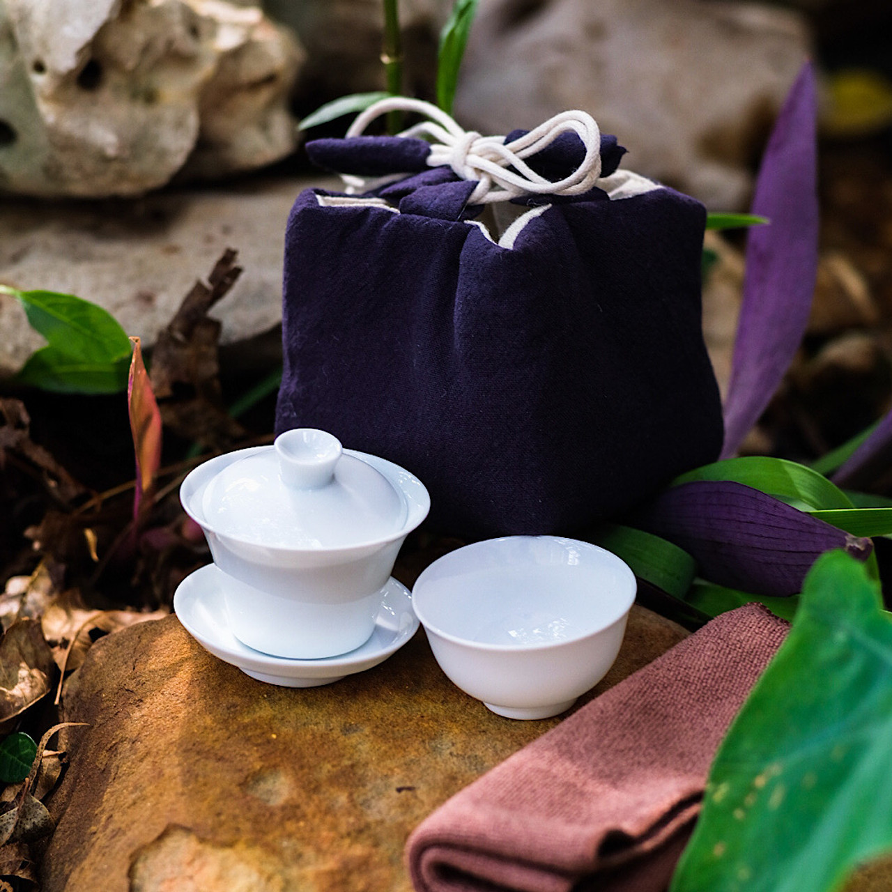 Micro Gaiwan with Travel Pouch