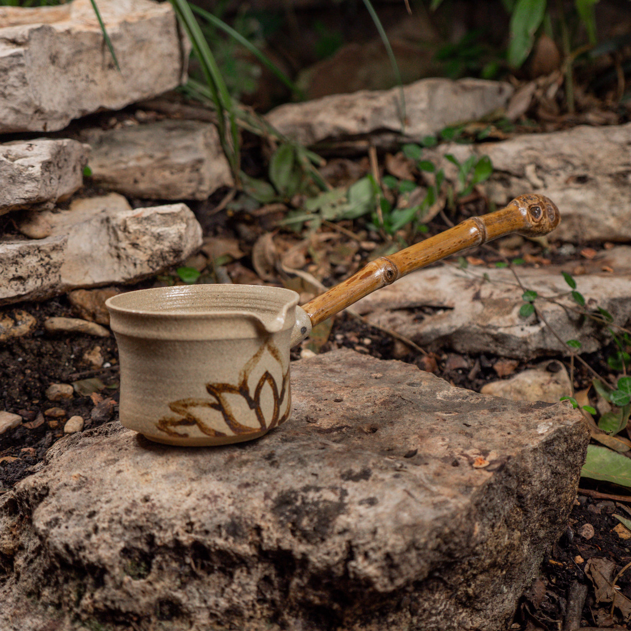 Dai Bamboo Handle Justice Cup | West China Tea