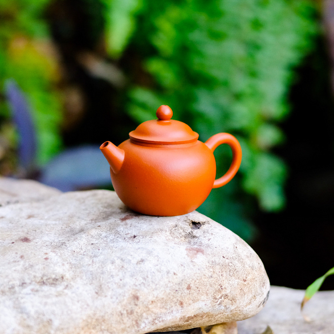 Ancient Lotus Seed Yixing Crimson Clay Teapot | West China Tea