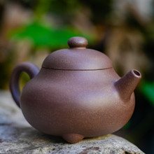 Pear Yixing Purple Sand Clay Teapot 梨宜興陳紫砂茶壺- West China Tea
