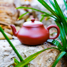 Chaozhou Crimson Clay Pomelo Teapot 潮州朱泥文旦壺- West China Tea