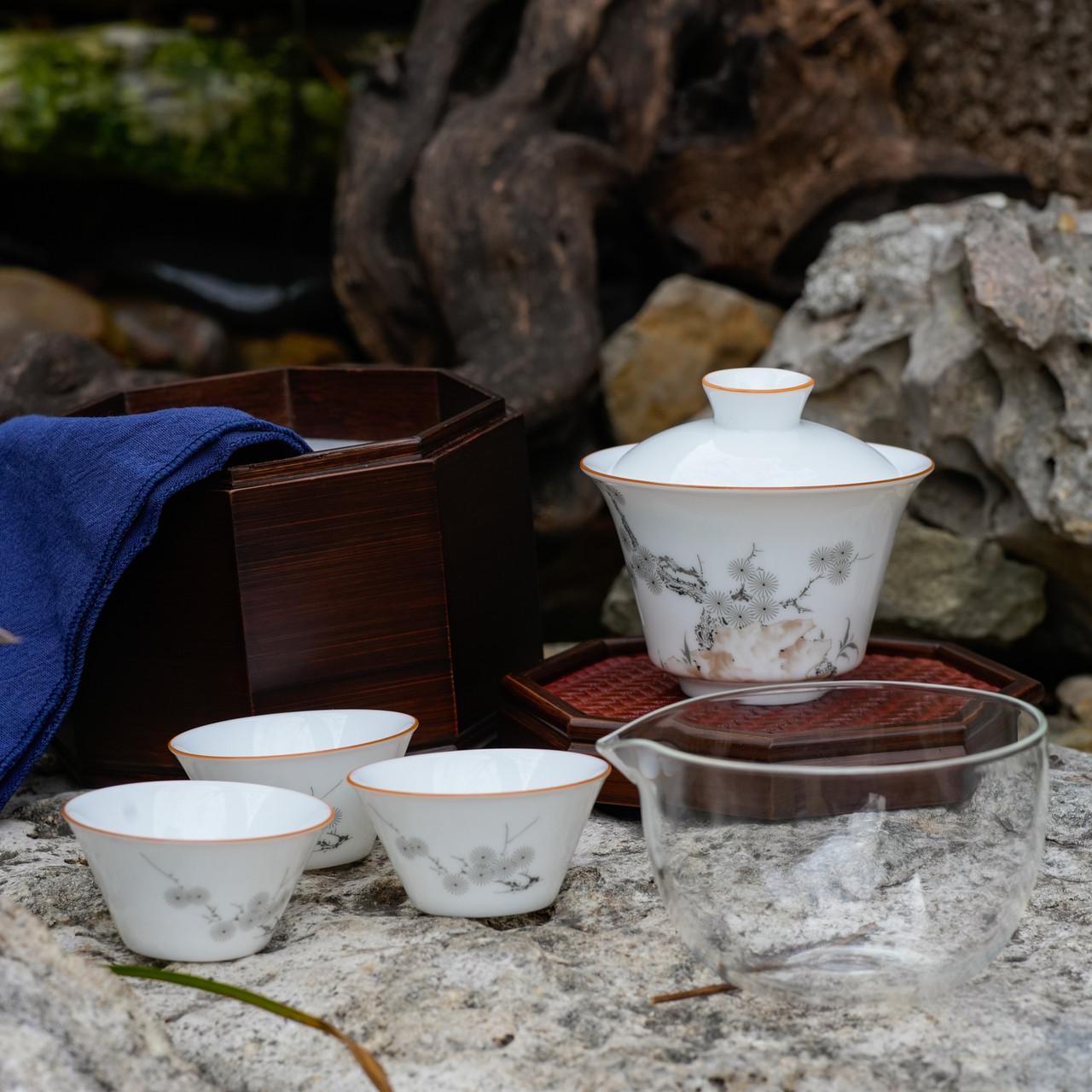 Image of Stone and Pine Gaiwan Travel Set