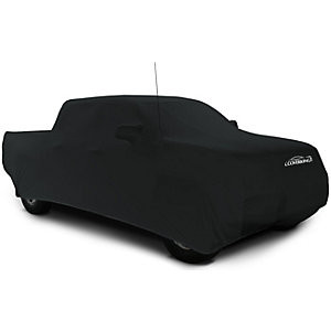 Coverking CVC2SS95PR7072 Custom Fit Satin with lycra yarns Indoor Car Cover - Black