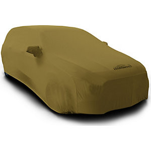 Coverking CVC1SS88AH2200 Custom Fit Satin with lycra yarns Indoor Car Cover - Gold